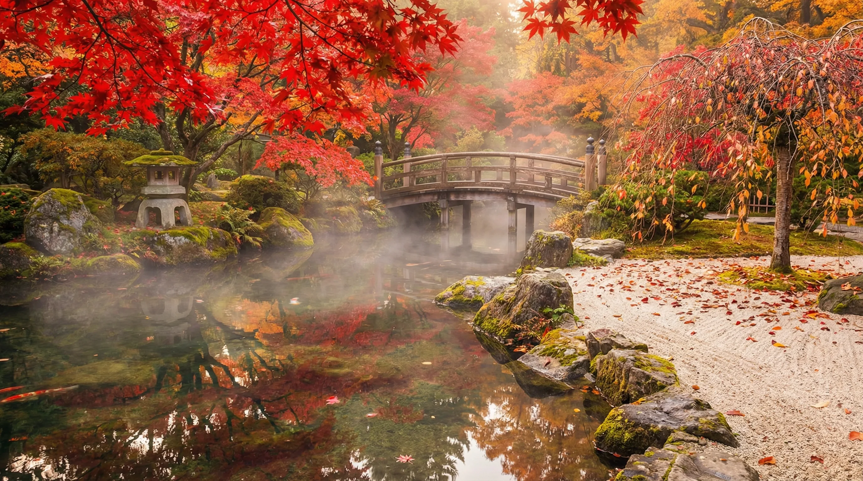 精品大师热门视频 - 日式庭院秋韵